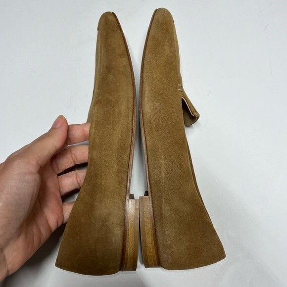 Neil J. Rodgers Liscia Loafer in Camel Suede 38.5 - Picture 12 of 16